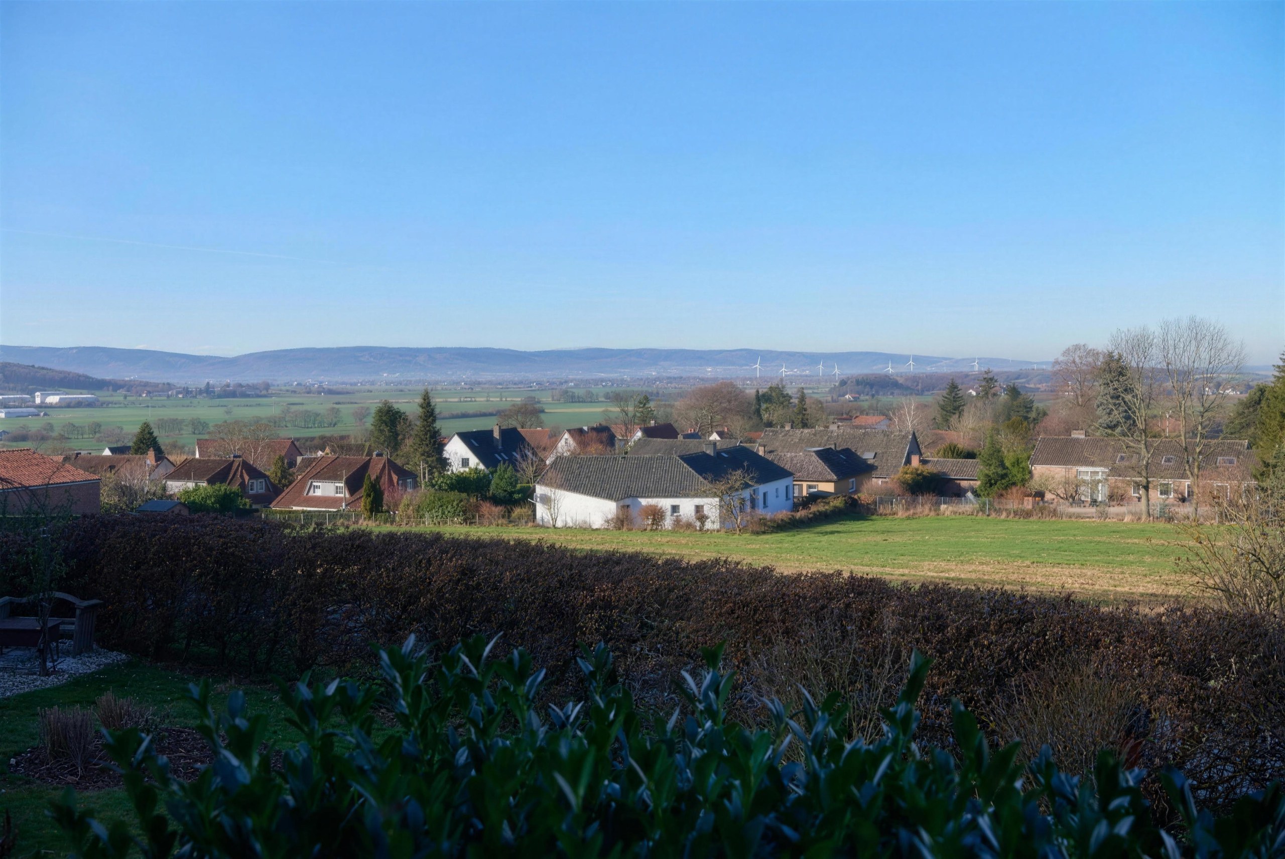 Blick über Gehrden vom Benther Berg